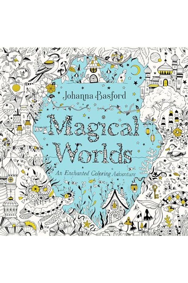 Magical Worlds An Enchanted Coloring Adventure