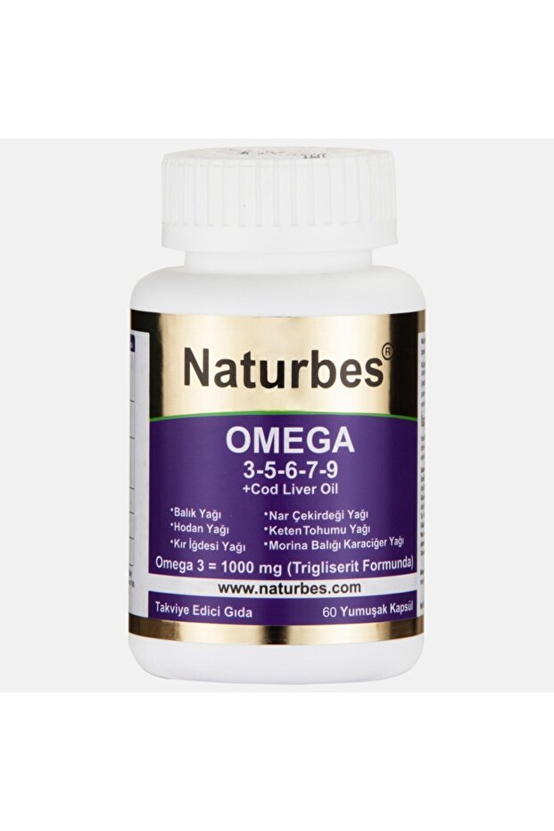 Omega 60'lı 3-5-6-7-9-11 (morina Balığı Karaciğer Yağı) - 1