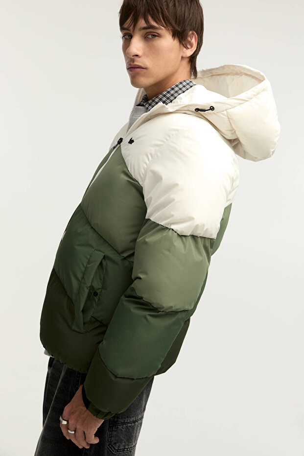 STWD panelled puffer jacket - 3