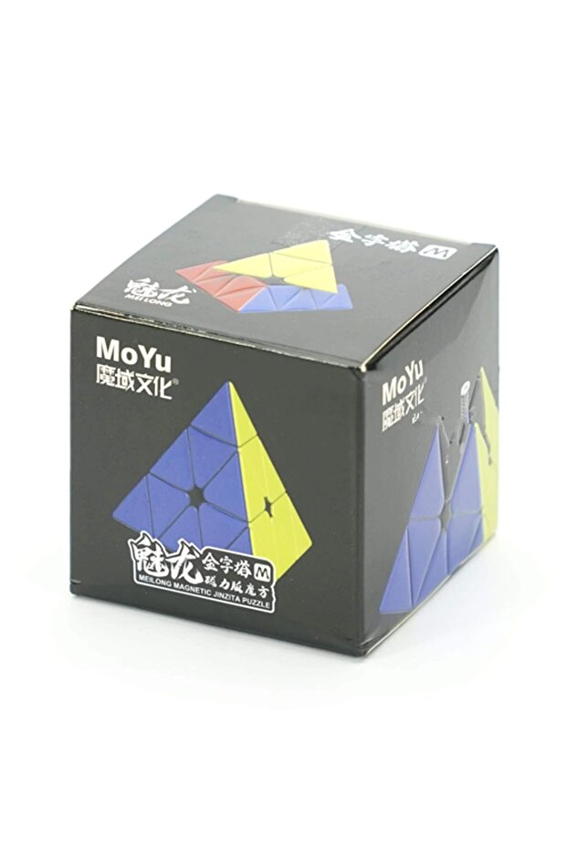 Orijinal MoYu Meilong Piramit Manyetik Küp - Moyu Speed Cube - Moyu Piramit Zeka Küpü - Zeka Küpü - - 5