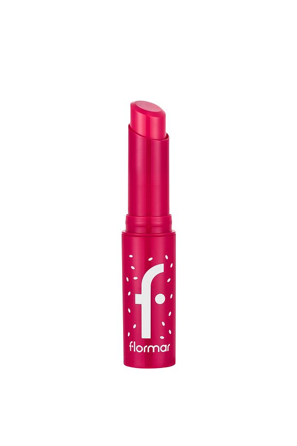Shea ve Kakao Yağı İçeren Stik Renkli Dudak Nemlendiricisi - Lip Balm -003 STRAWBERRY-8690604555383 - 2