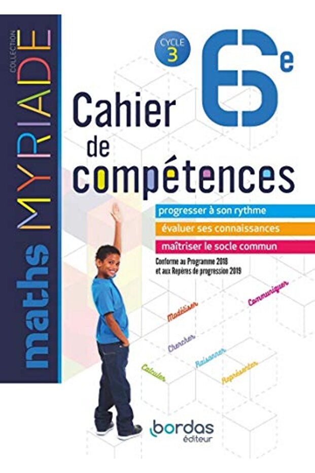 Myriade Mathematiques 6E 2018 Cahier De Competences Eleve