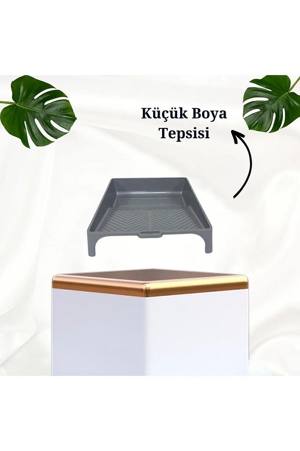 Sünger Rulo Fırça Seti 10cm - 2
