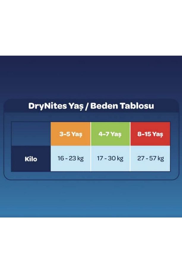Drynites Kız Emici Gece Külodu 8-13 Yaş 54 Adet - 3