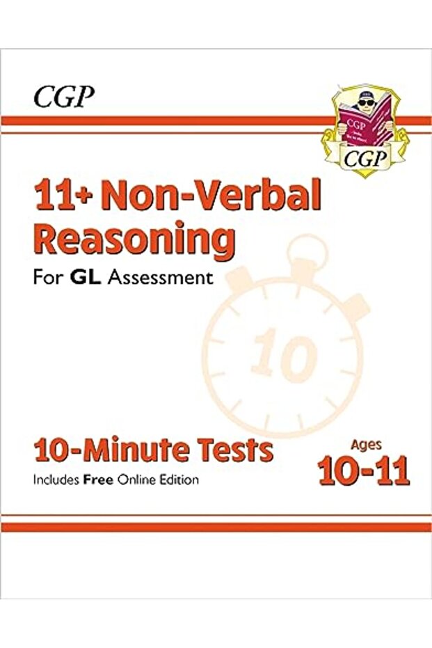 اختبارات GL 10-Minute Tests للأعمار 10-11 سنة: التفكير غير الشفهي (مع النسخة الإلكترونية)