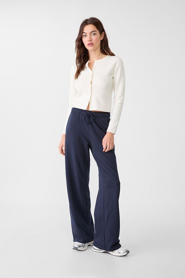 Geniş paça jogger pantolon - 1