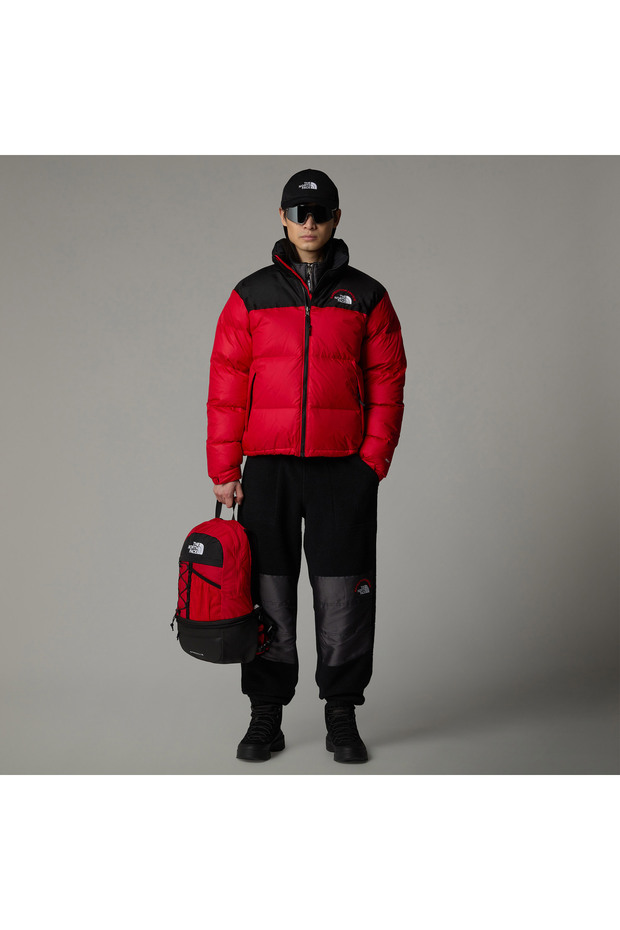 معطف أحمر للرجال من Retro Nuptse لعام 1996