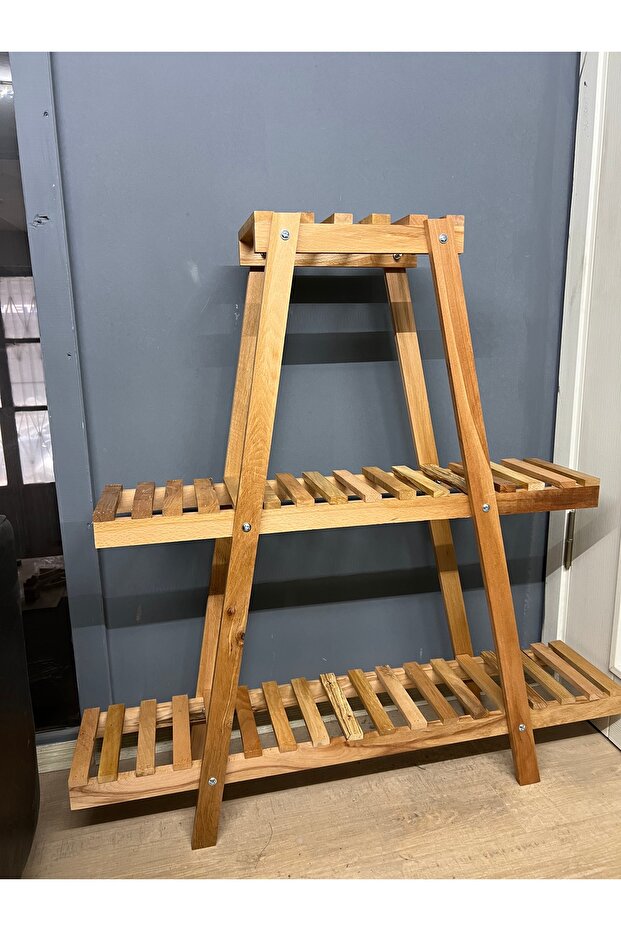 AHŞAP ÇİÇEKLİK STANDI - 2