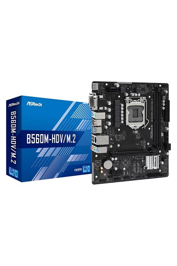 B560m-hdv/m.2 Ddr4 Hdmı-dvı Pcıe 3.0 1200p V2 Matx - 1