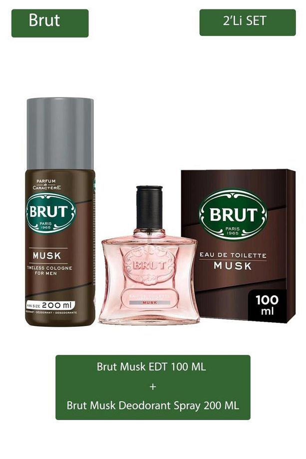 Musk EDT 100 ml Erkek Parfüm Seti - 1