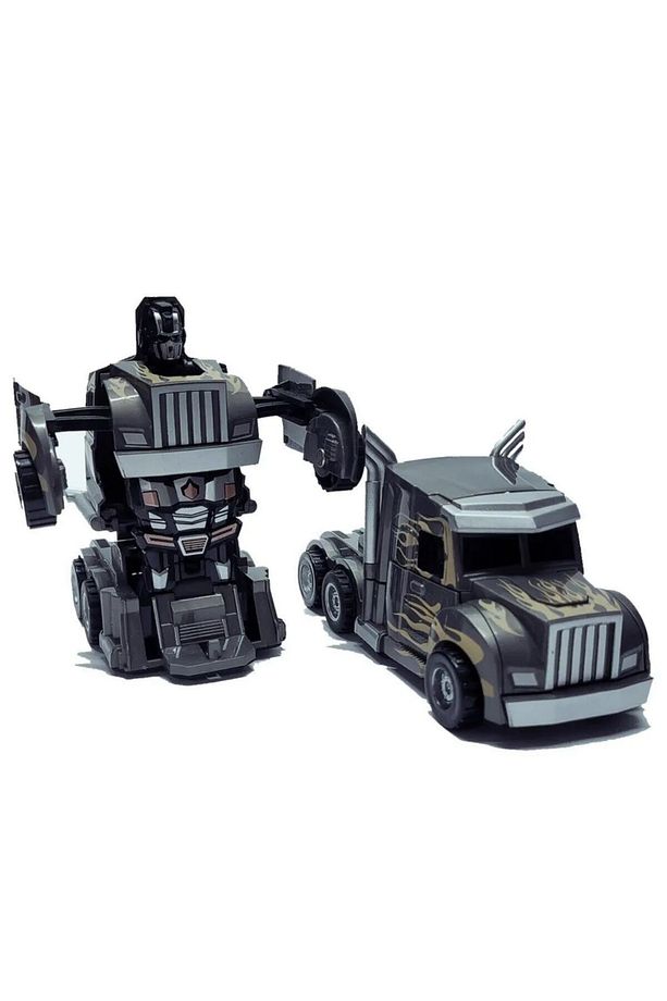 Transformer Tarzı Tıra Dönüşen 14 Cm Optimus Prime Robot Olan TIR - 1