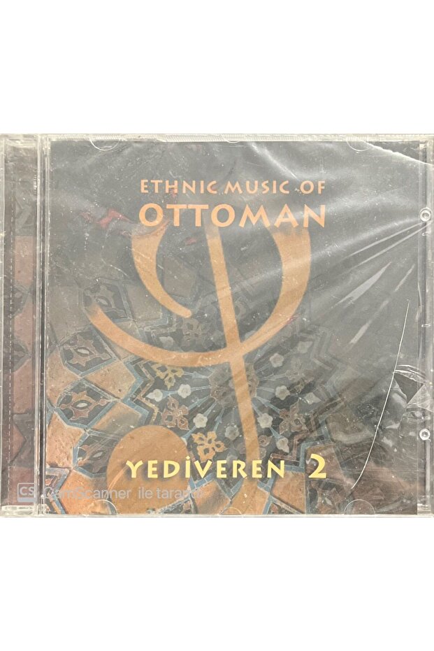 (Not a Plate It's Cd) Cd Ethnic Music of Ottoman Yediveren 2 Cd in Unopened Gelatin