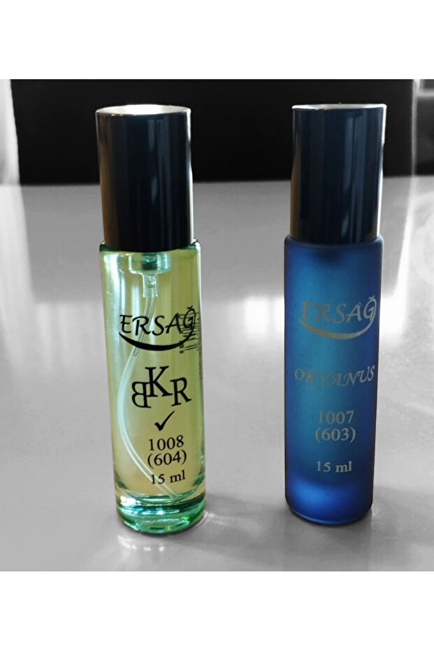 عطر بي كي آر للرجال + عطر أوشن للرجال 15 مل
