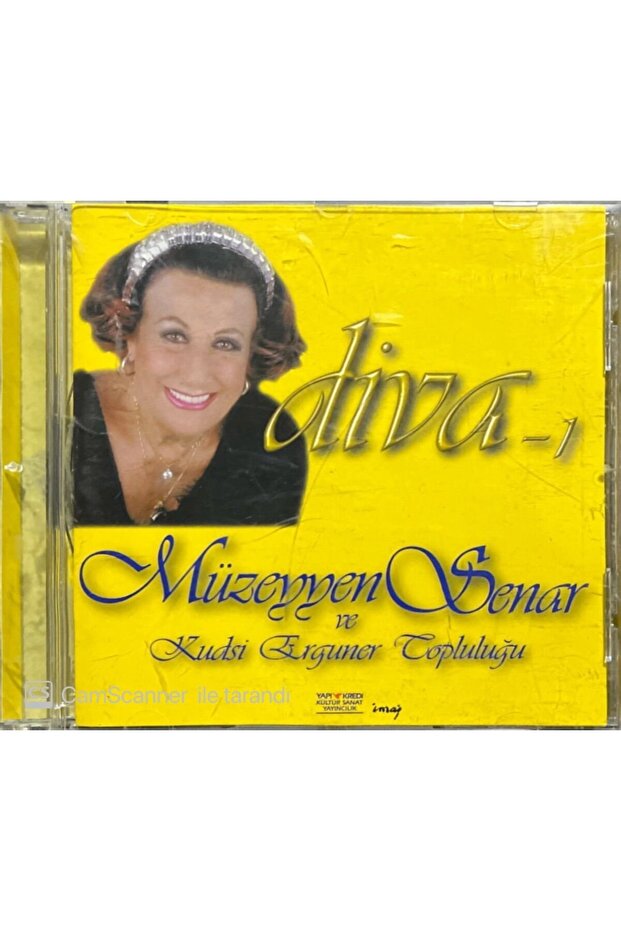 (Not a Plate, It's a Cd) Cd Müzeyyen Senar and Kudsi Ergüner Community Diva-1 Yellow Bandroll Cd