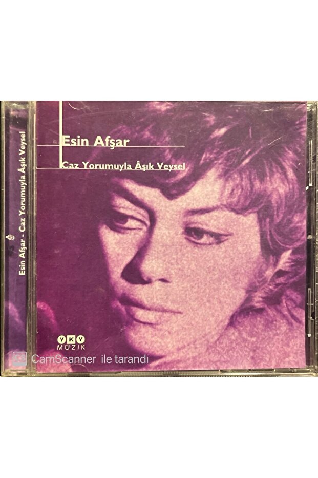 (إنه قرص مضغوط وليس قرص مضغوط) Cd Esin Afşar في الحب مع تعليق الجاز Cd Veysel