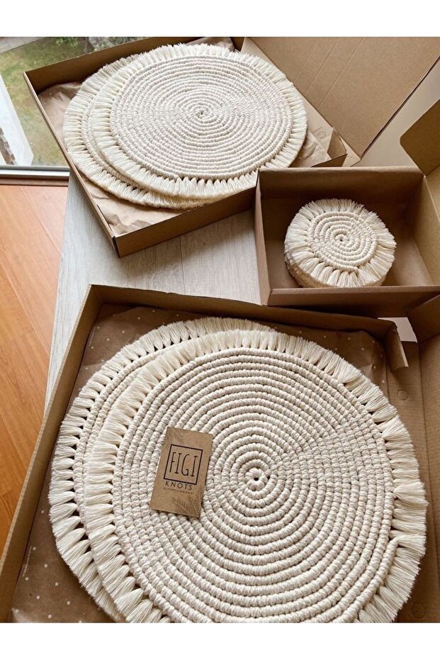 Macrame Dinner Set (8 Pcs) - 1