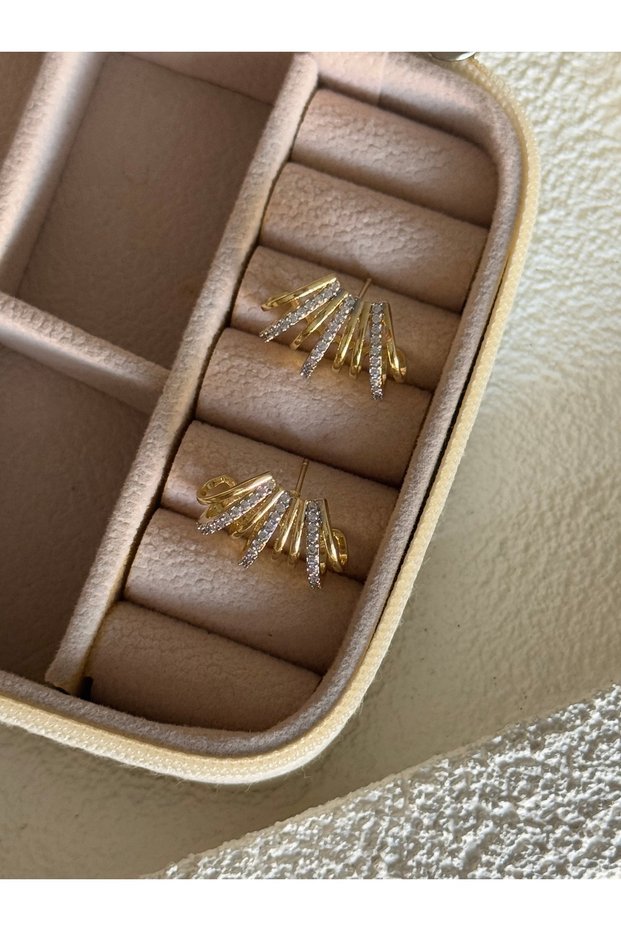 Imported Gold Wrap Earrings