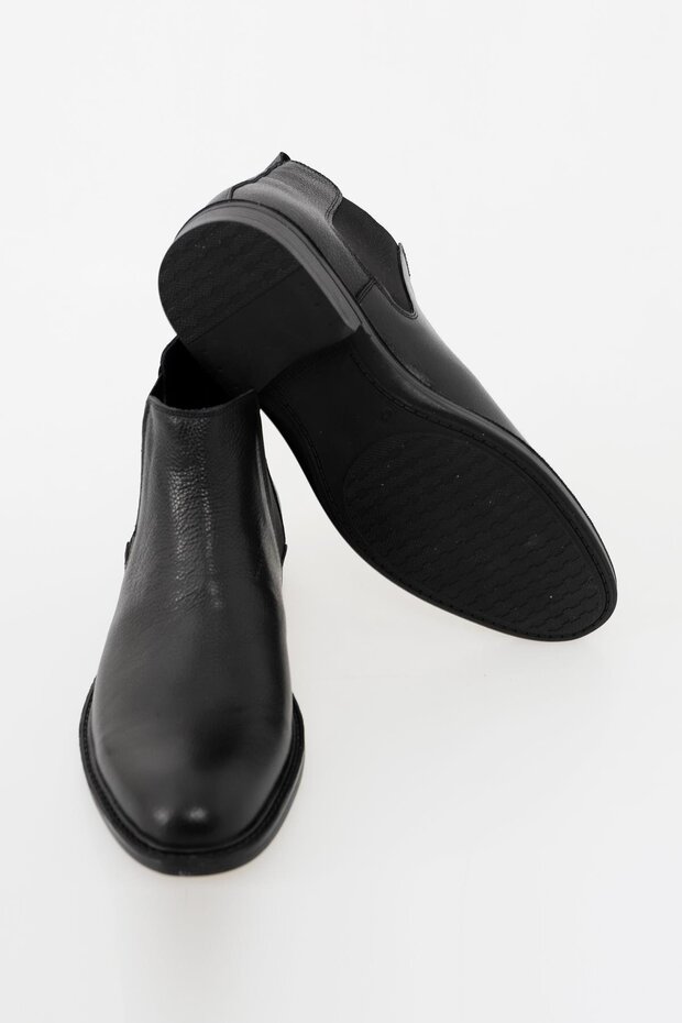 SİYAH Deri Bot - 4