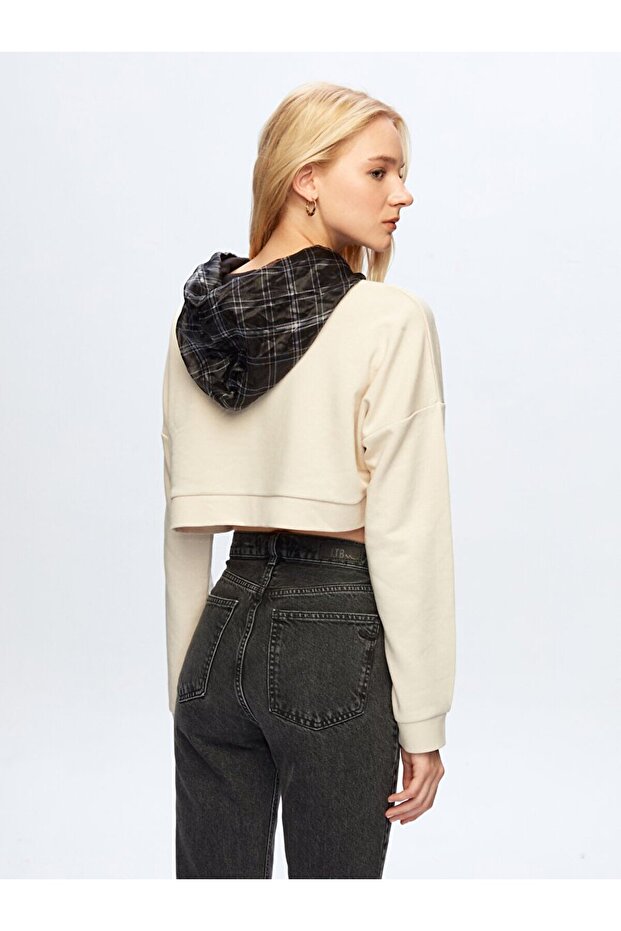 Graues Sweatshirt - Relaxed Fit - 4