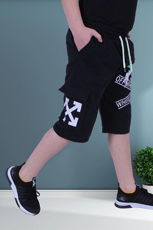 Boy X Printed Capri - 3