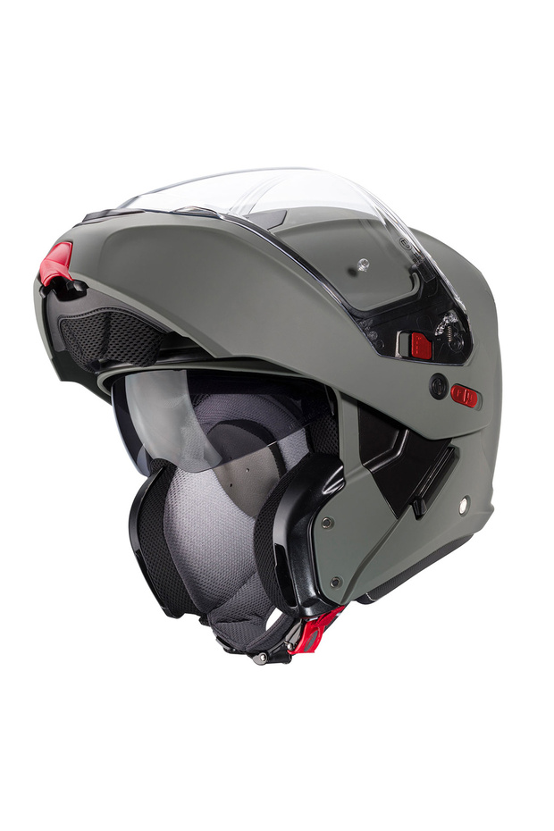 Horus X Çeneden Açılır Kask Xs(ECE 22.06) (MAT GRİ-KAMO) - 1