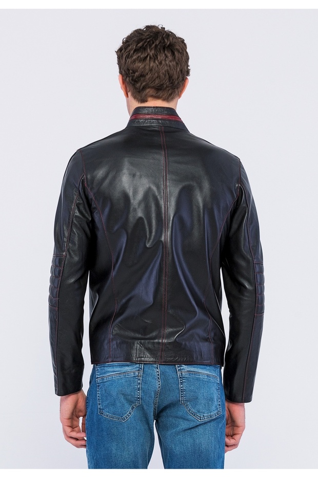 Men's Leather Jacket - 5