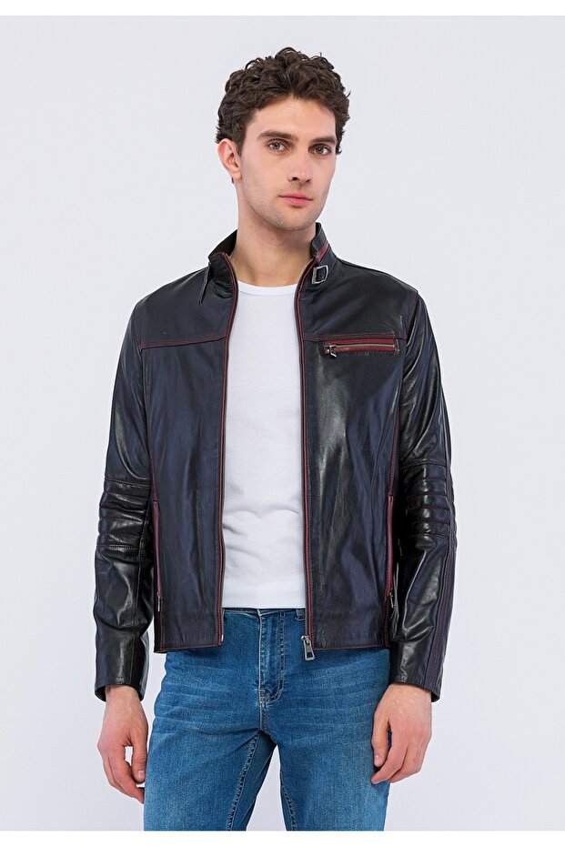 Men's Leather Jacket - 1