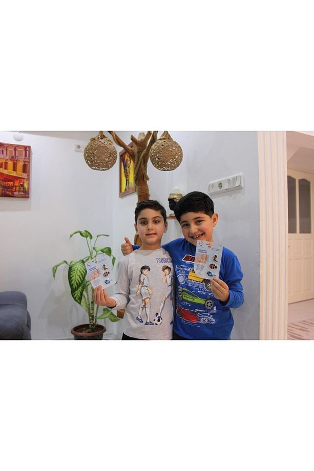 2 Paket Sticker Şeklinde Çocuk & Bebek Için Yapışkanlı Ateş Ölçer - 4