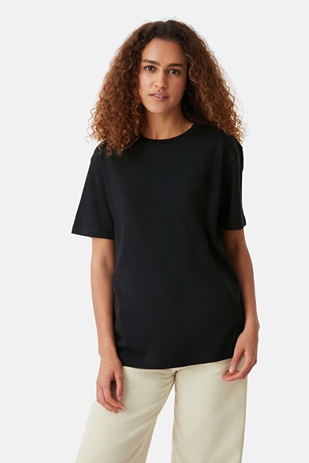 Tricou negru Basic Supreme - 3