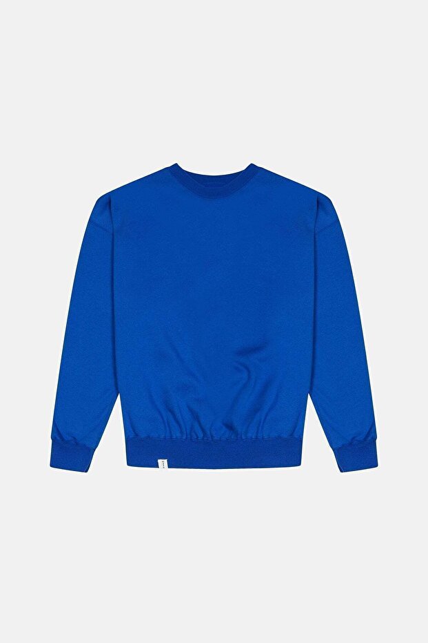 Teddy Sweatshirt - Lacivert - 1