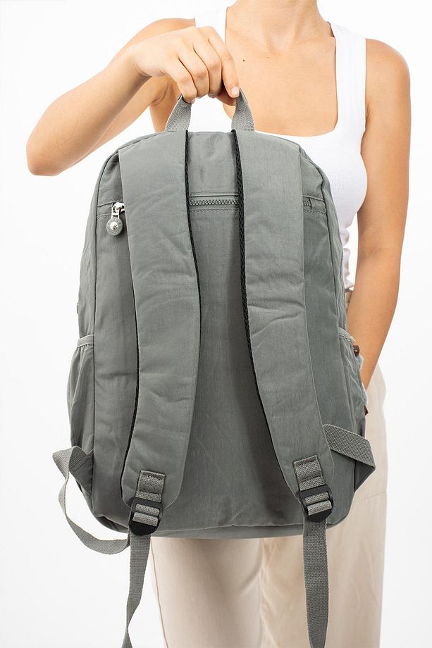 Ultra Hafif Çok Cepli Su Geçirmez Sırt Çantası Unisex Gri (Model: 571-2E) - 3