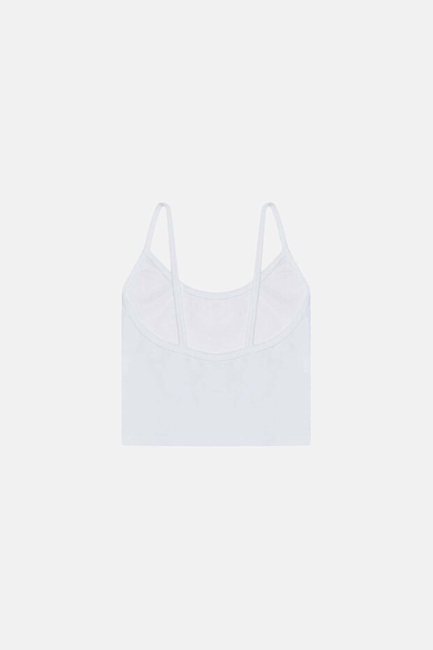 Panda Crop Atlet - Beyaz - 3