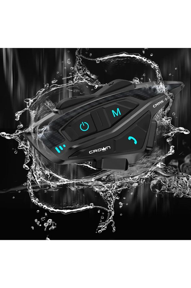 Cmmk-08 8 Kişilik Motosiklet Kask Bluetooth Intercom Seti - 5