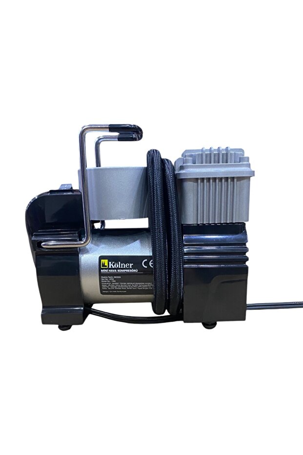 Araç Hava Kompresörü 12 volt Çakmaklı led ışıklı - 4