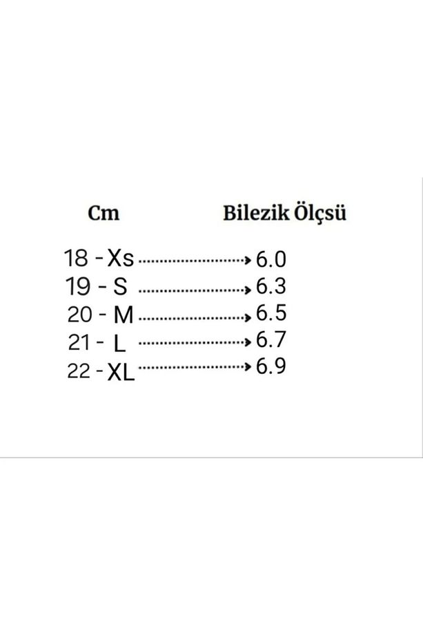 22 Ayar Altın Kaplama Ajda Simli Bileklik Paslanmaz Çelik Kibrit Bilezik 1 Adet - 3