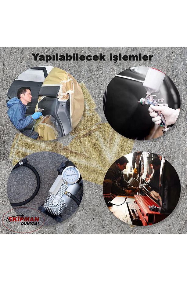 Hava Kompresör'leri İçin 3'lü Hava Dağıtıcısı ve Hava Giriş Rekoru 1-2" Yüksek Kalite - 4
