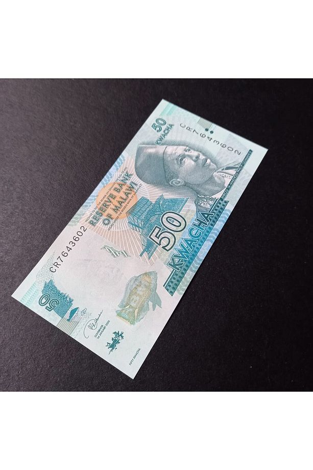 39963675dd3b8d1666 2020 Malavi 50 Kwacha ÇİL eski yabancı kağıt para - 5