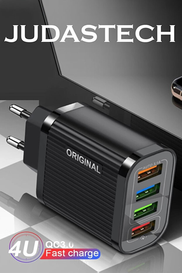 Z6 Universal Çoklu Şarj Adaptörü -4 Port - 4