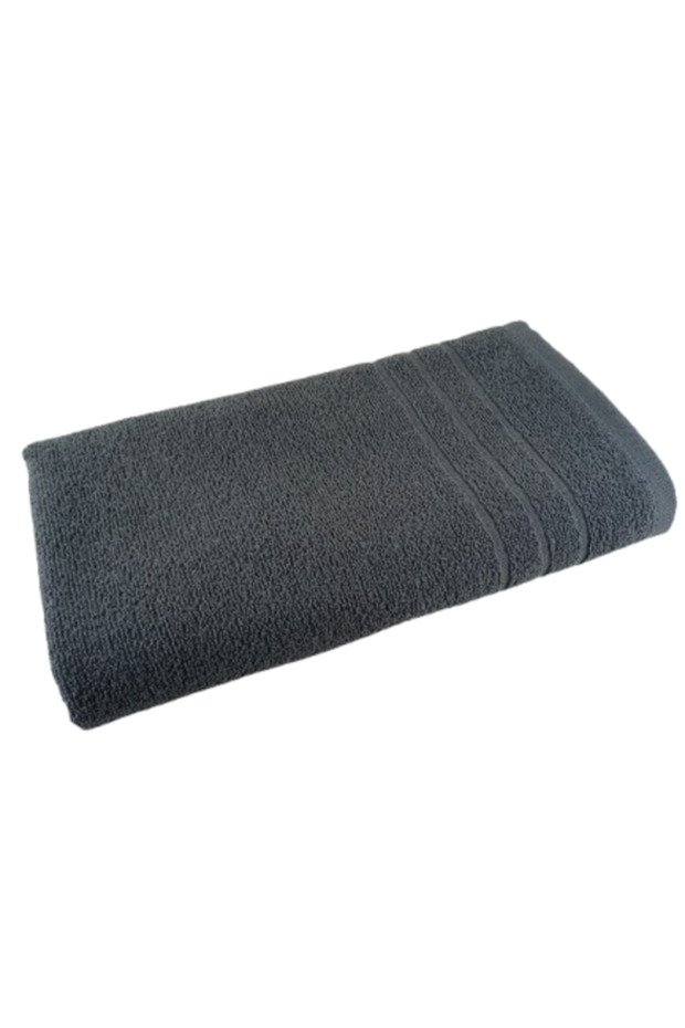 65X120 Gray Cotton Sports Beach Spa Towel