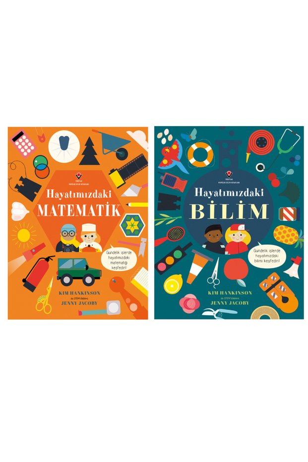 Tübitak Yayınları Hayatımızdaki Matematik- Hayatımızdaki Bilim Set of 2