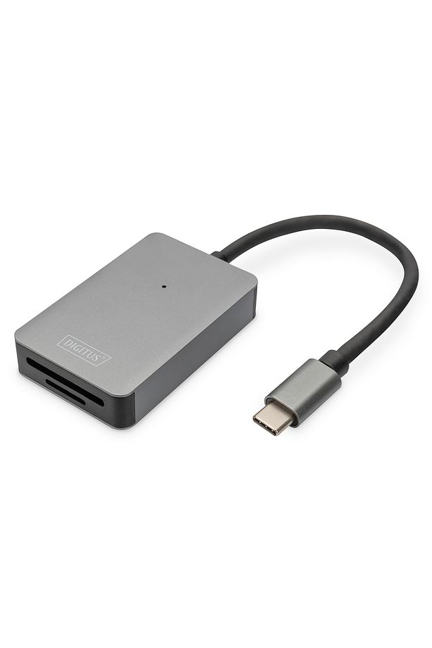Usb-c Kart Okuyucusu, 2 Port Uhs-ıı Sd4.0, Tf4.0, 300mb/s Usb-c Card Reader, 2 Port - 1