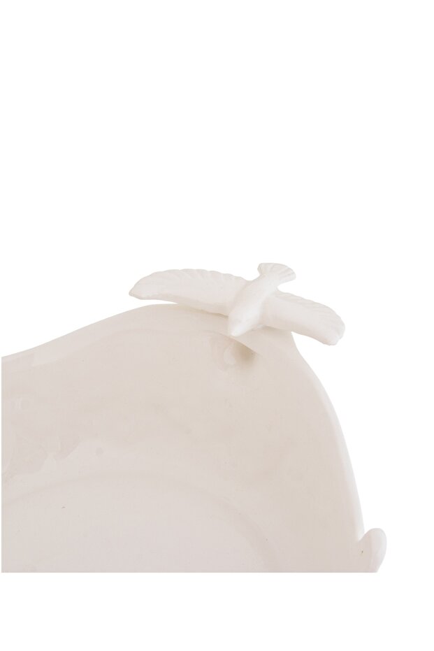 طبق تقديم سيراميك مع قاعدة - 2