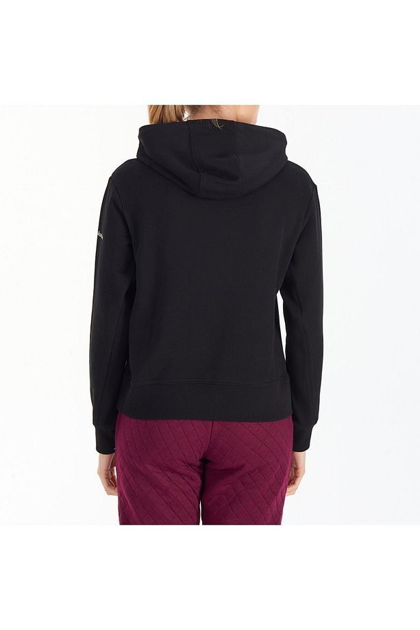 CSC Basic W Columbıa Stencil Kapüşonlu Kadın Sweatshirt - CS0300 Siyah - 2