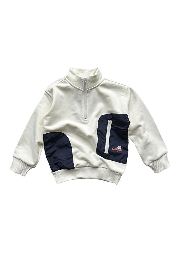 DOKUMA CEPLİ SWEAT - 1