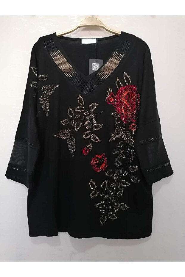 1st quality 95 % cotton, evening dress style, loose glittering bulz