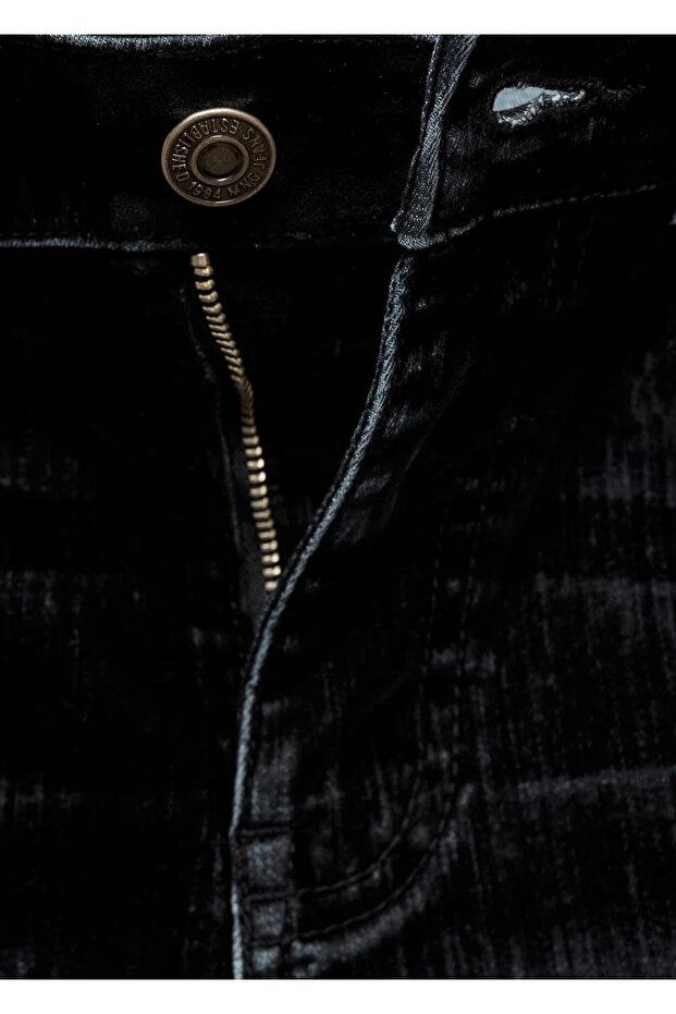 Düşük belli flare jean - 8