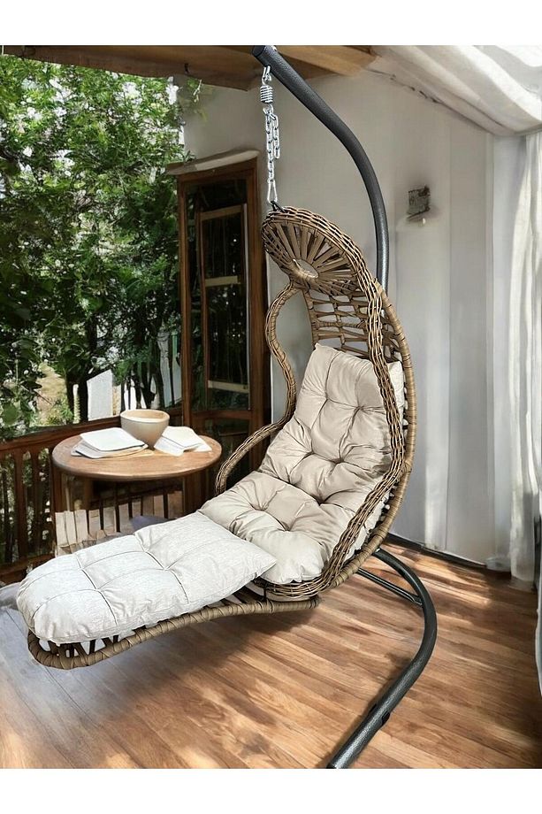 Elit Bahçe ve Balkon Salıncağı Tek Kişilik - 6