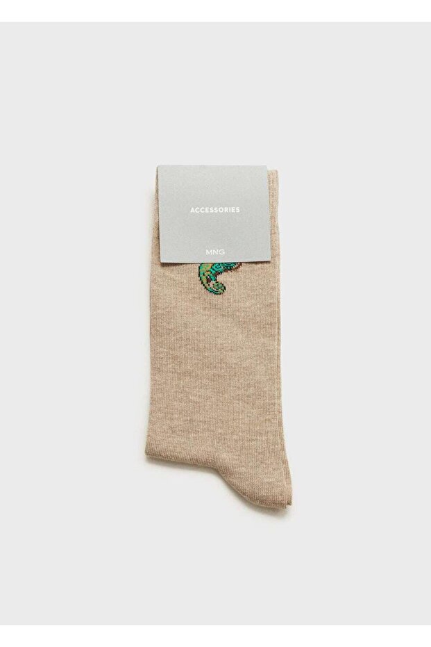 Printed Cotton Socks - 2