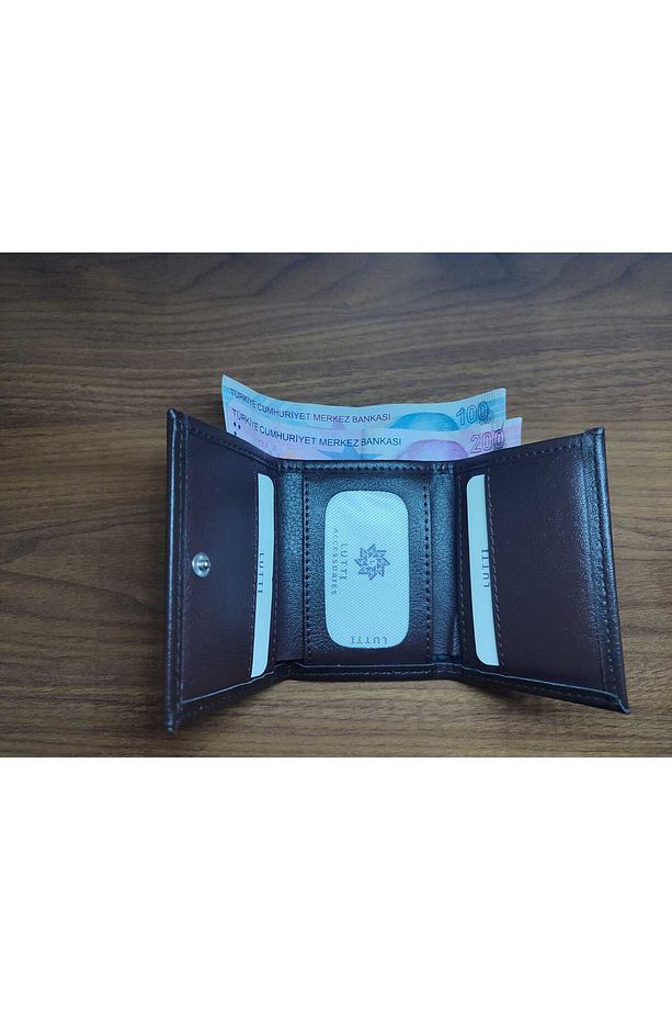 3'e Katlanan Çıt Pıtlı Kosta Cüzdan - 3