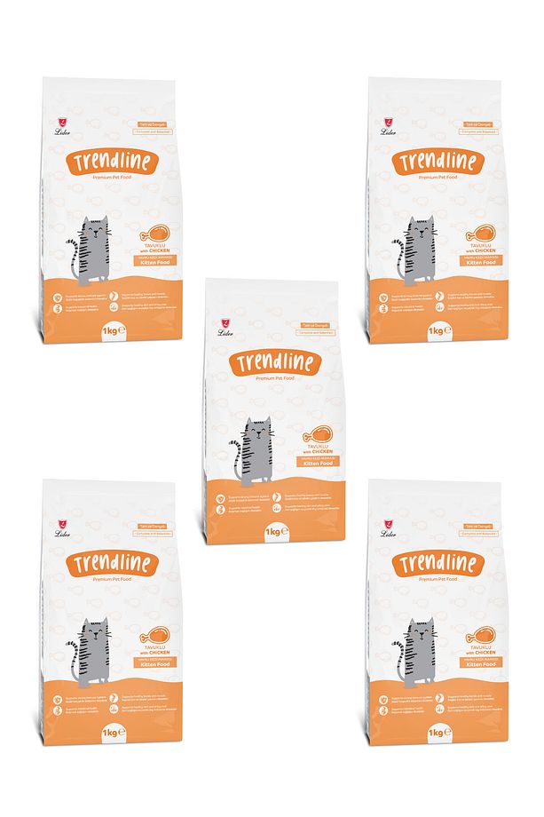 Kitten Tavuklu Yavru Kedi Maması - 1 Kg X 5 Adet - 1